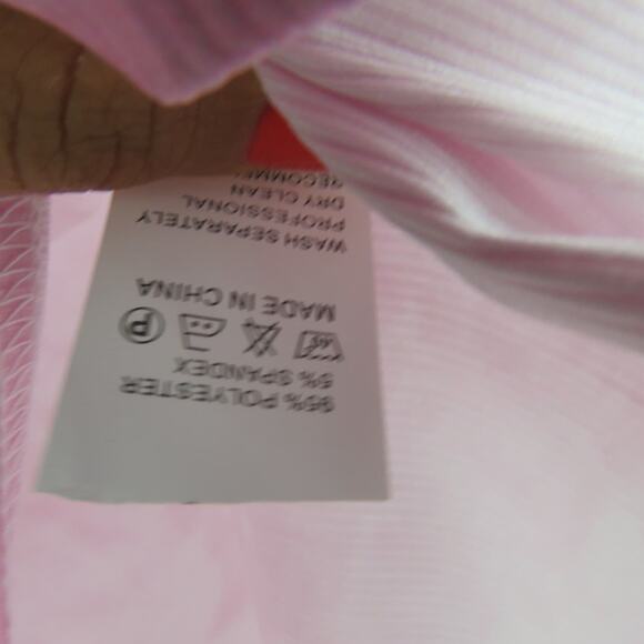 Verge Girl 8 Birdies Y2k Pink Tie Dye Embroidered Butterfly Crop Top Medium - Picture 3 of 6